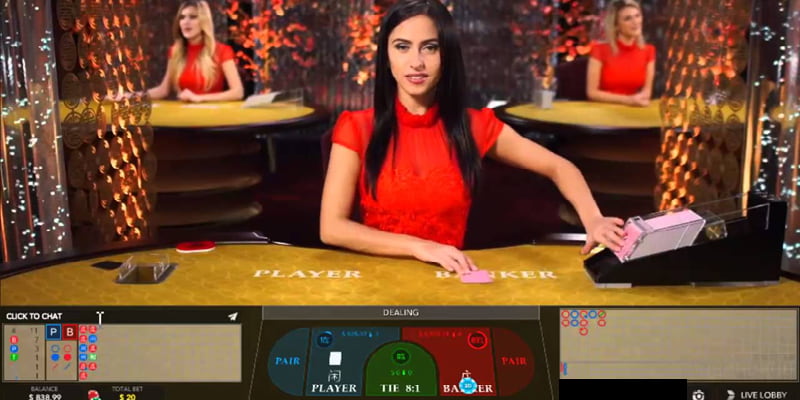 Bàn cược Baccarat thịnh hành